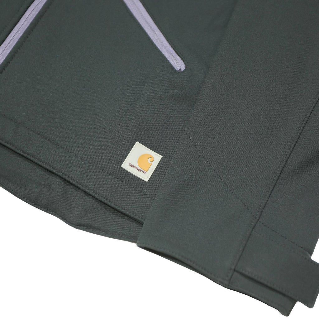 CARHARTT Womens Black Nylon Zip Jacket M Plain Lightweight Workwear Outdoor