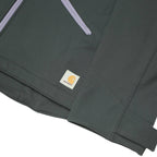 CARHARTT Womens Black Nylon Zip Jacket M Plain Lightweight Workwear Outdoor