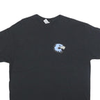 GILDAN Mens Black Geneva Seahawks Graphic T-Shirt XL Short Sleeve Crew Neck