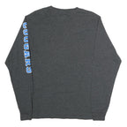 CHAMPION Mens Grey Cal State San Marcos Graphic T-Shirt M Long Sleeve Crew Neck