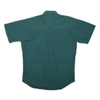 CHAPS RALPH LAUREN Mens Green Button Down Shirt M Cotton Classic Casual