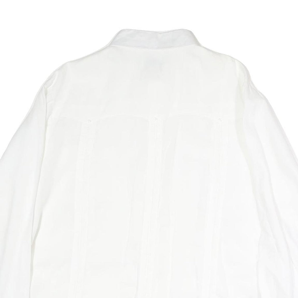 MOJITO Mens White Cotton Shirt 2XL Button-Down Long Sleeve Classic Fit