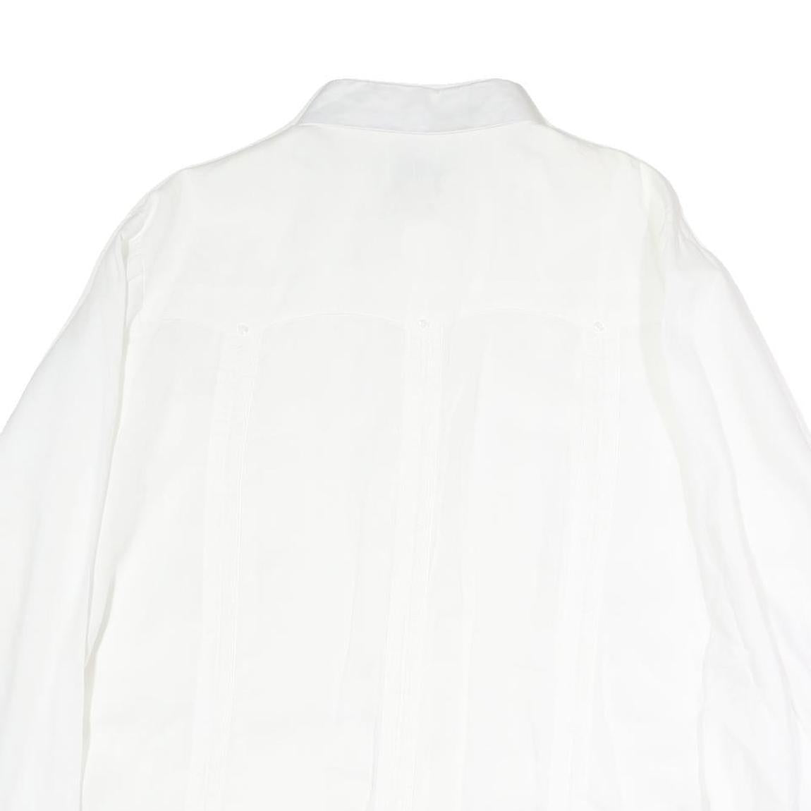 MOJITO Mens White Cotton Shirt 2XL Button-Down Long Sleeve Classic Fit