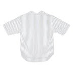 SFUMATURE Womens Shirt White Striped S