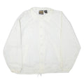 AUBURN Mens Shell Jacket White Nylon L