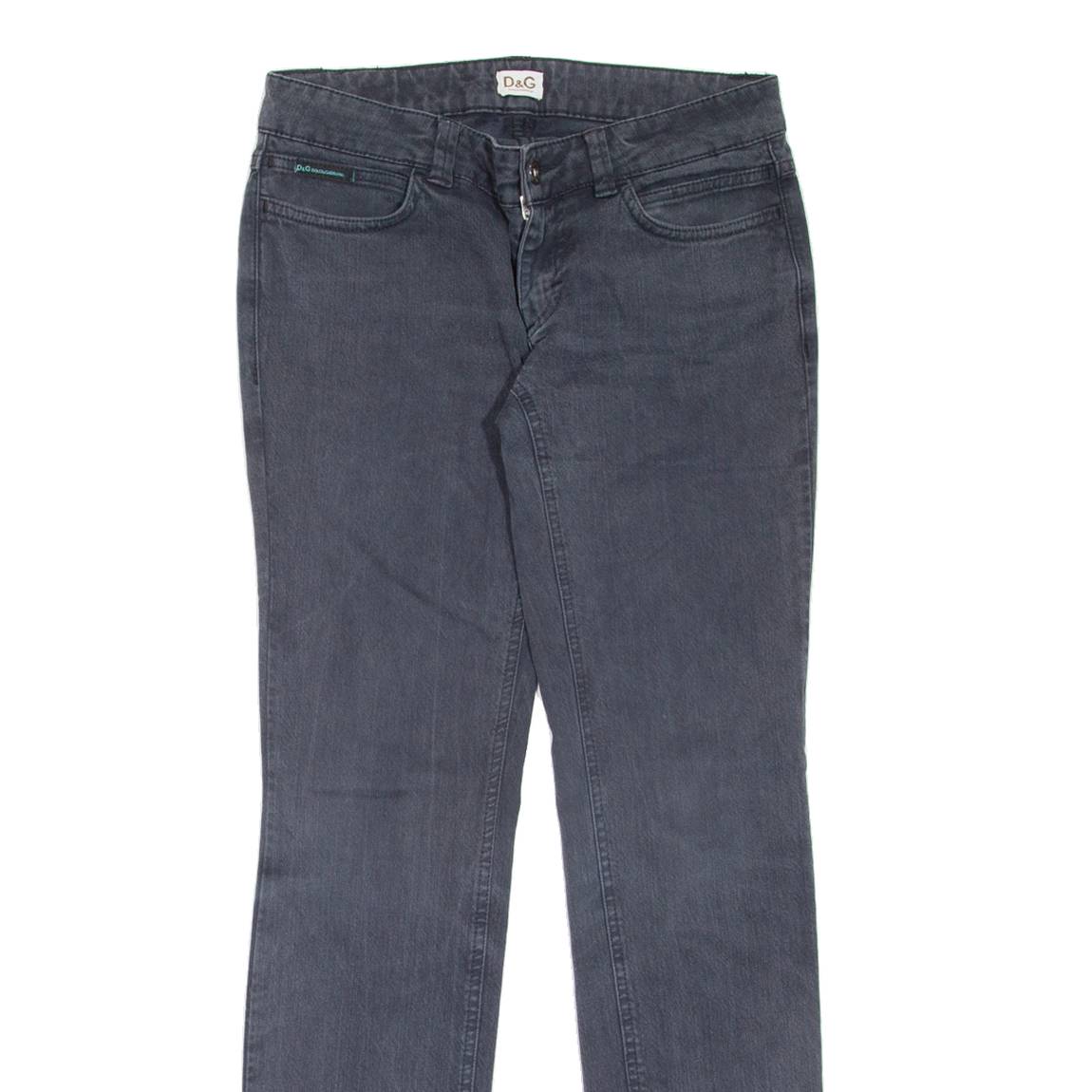 DOLCE & GABBANA Womens Jeans Grey Slim Skinny W27 L30