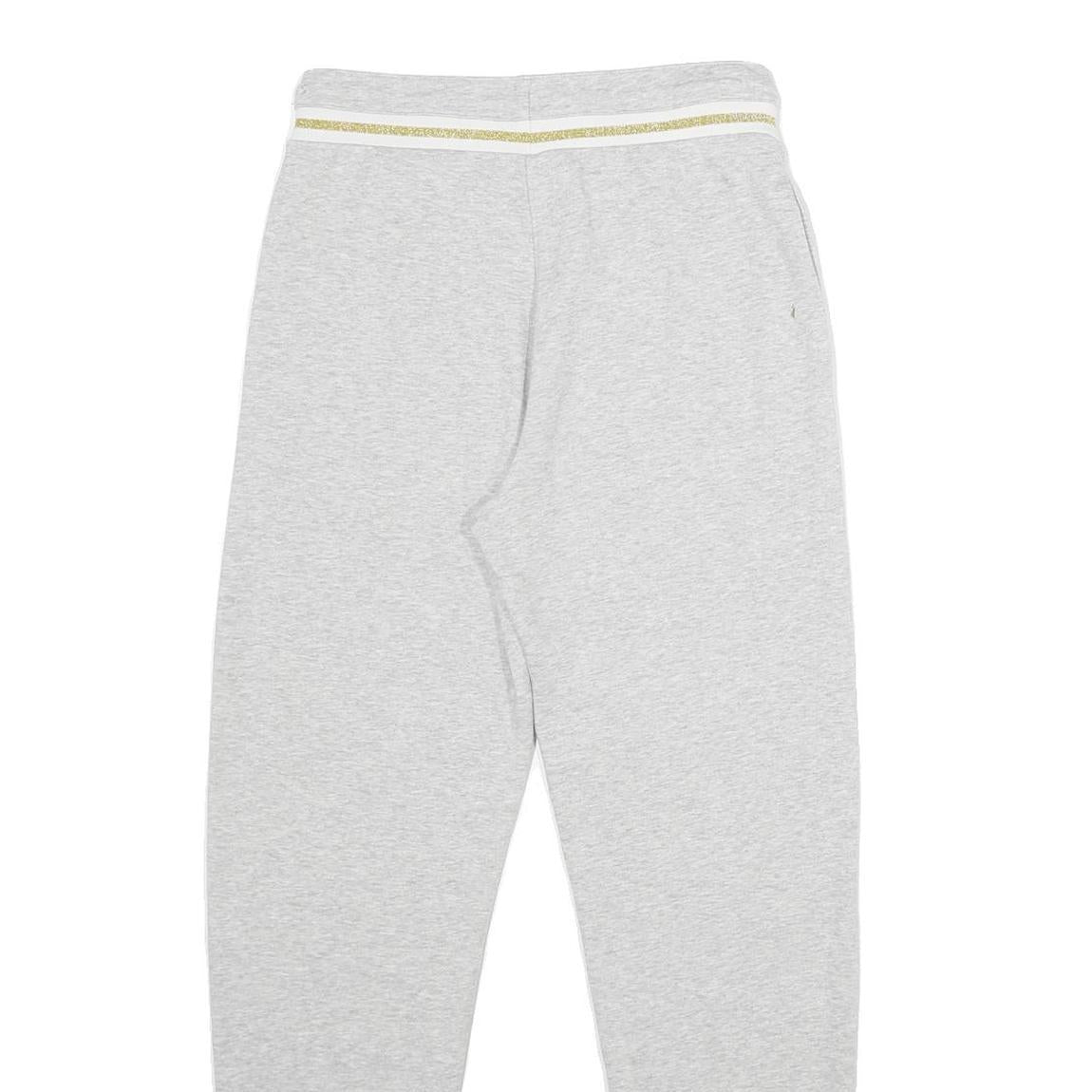 FILA Womens Joggers Grey & Gold Slim Tapered S W28 L29 Casual Cotton Blend