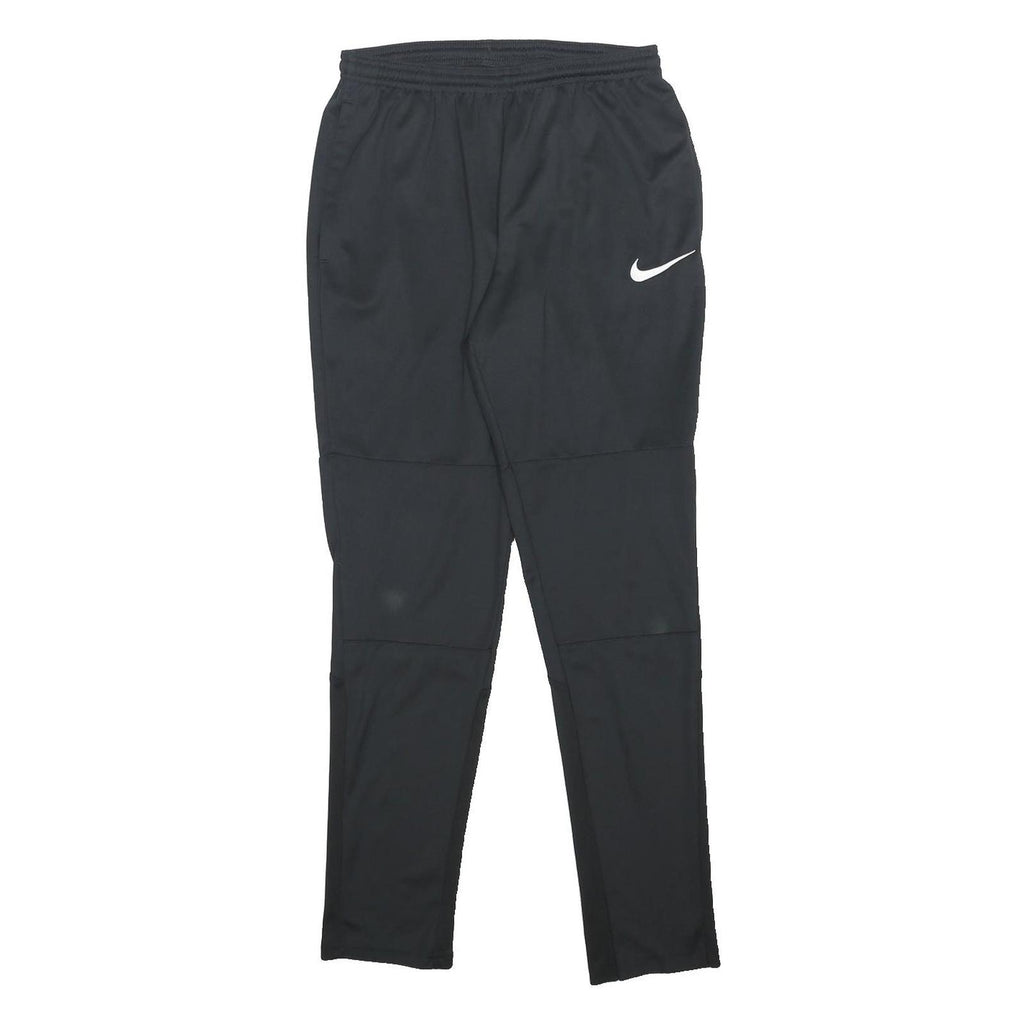 NIKE Mens Joggers Black Slim Tapered S W26 L28 Sport Training Pants Lightweight