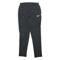 NIKE Mens Joggers Black Slim Tapered S W26 L28 Sport Training Pants Lightweight