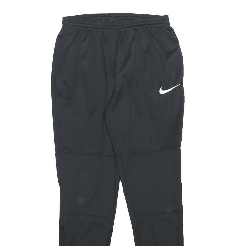 NIKE Mens Joggers Black Slim Tapered S W26 L28 Sport Training Pants Lightweight