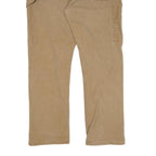 DICKIES Mens Beige Regular Fit Straight Denim Jeans W40 L32 Durable Workwear