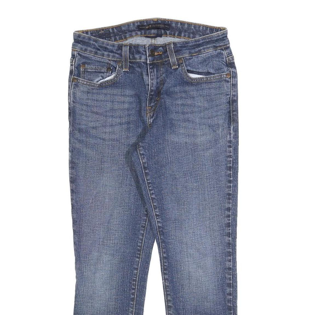 LEVI'S Womens Blue Slim Skinny Denim W28 L26 Cotton Blend Zip Pockets