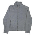 CALVIN KLEIN Mens Grey Nylon Jacket S Plain Zip Casual Lightweight Outerwear