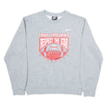 NIKE Trojans Mens Sweatshirt Grey USA S
