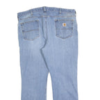 CARHARTT Mens Jeans Light Blue Regular Fit Straight Denim W40 L30 Casual Wear