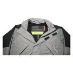 Ralph Lauren Mens Grey & Black Nylon Zip Jacket S Outdoor Plain Lightweight