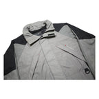 Ralph Lauren Mens Grey & Black Nylon Zip Jacket S Outdoor Plain Lightweight