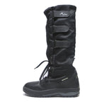 FELIX BUHLER Mens Black Lace-Up High Boots Polyester Blend UK 10 Winter Footwear