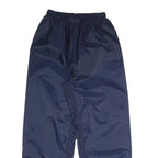 K.WAY Mens Joggers Navy Regular Tapered S W23 L27 Lightweight Water-Resistant