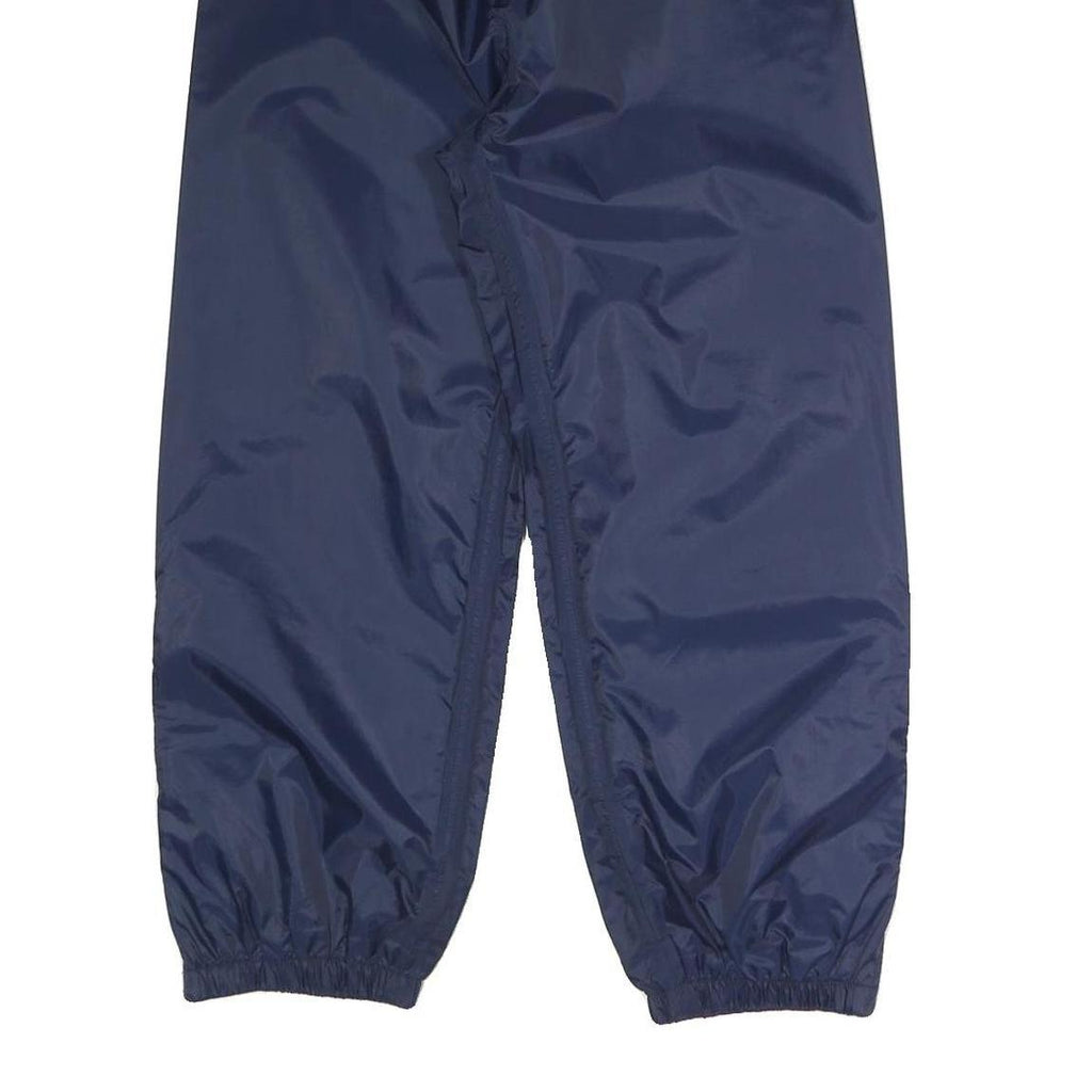K.WAY Mens Joggers Navy Regular Tapered S W23 L27 Lightweight Water-Resistant