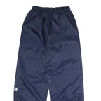 K.WAY Mens Joggers Navy Regular Tapered S W23 L27 Lightweight Water-Resistant