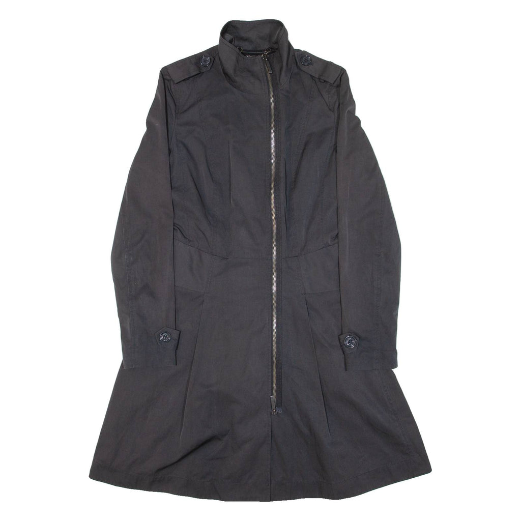 ARMANI EXCHANGE Womens Trench Coat Black S