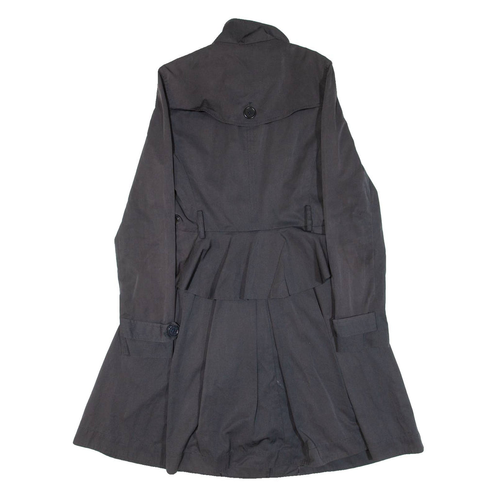 ARMANI EXCHANGE Womens Trench Coat Black S
