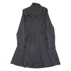 ARMANI EXCHANGE Womens Trench Coat Black S