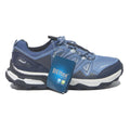 LANDROVER Synthetic Mens Blue & Navy Low Top Trainers UK 8 Lightweight Comfort