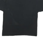 CHAMPION Mens Black Classic T-Shirt XL Short Sleeve Crew Neck Logo Embroidered