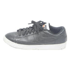 NIKE Blazer Low Boys Trainers Black Synthetic UK 3 Classic Style Casual Footwear