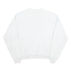 FRUIT OF THE LOOM Mens Grey New Hampshire Crest Crew Neck L Sweatshirt Cotton