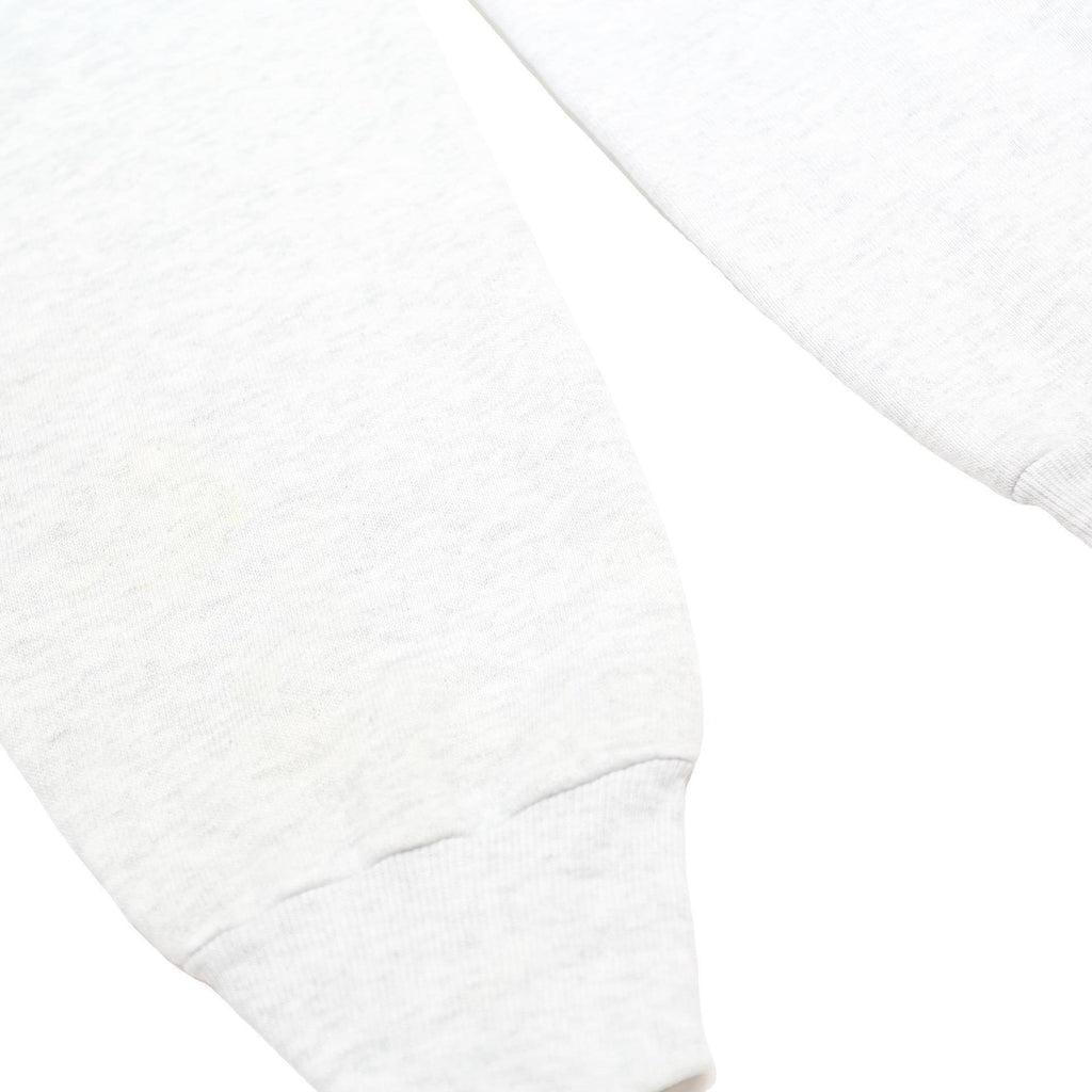 FRUIT OF THE LOOM Mens Grey New Hampshire Crest Crew Neck L Sweatshirt Cotton