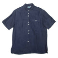 DEVILLE Womens Shirt Blue Collared M