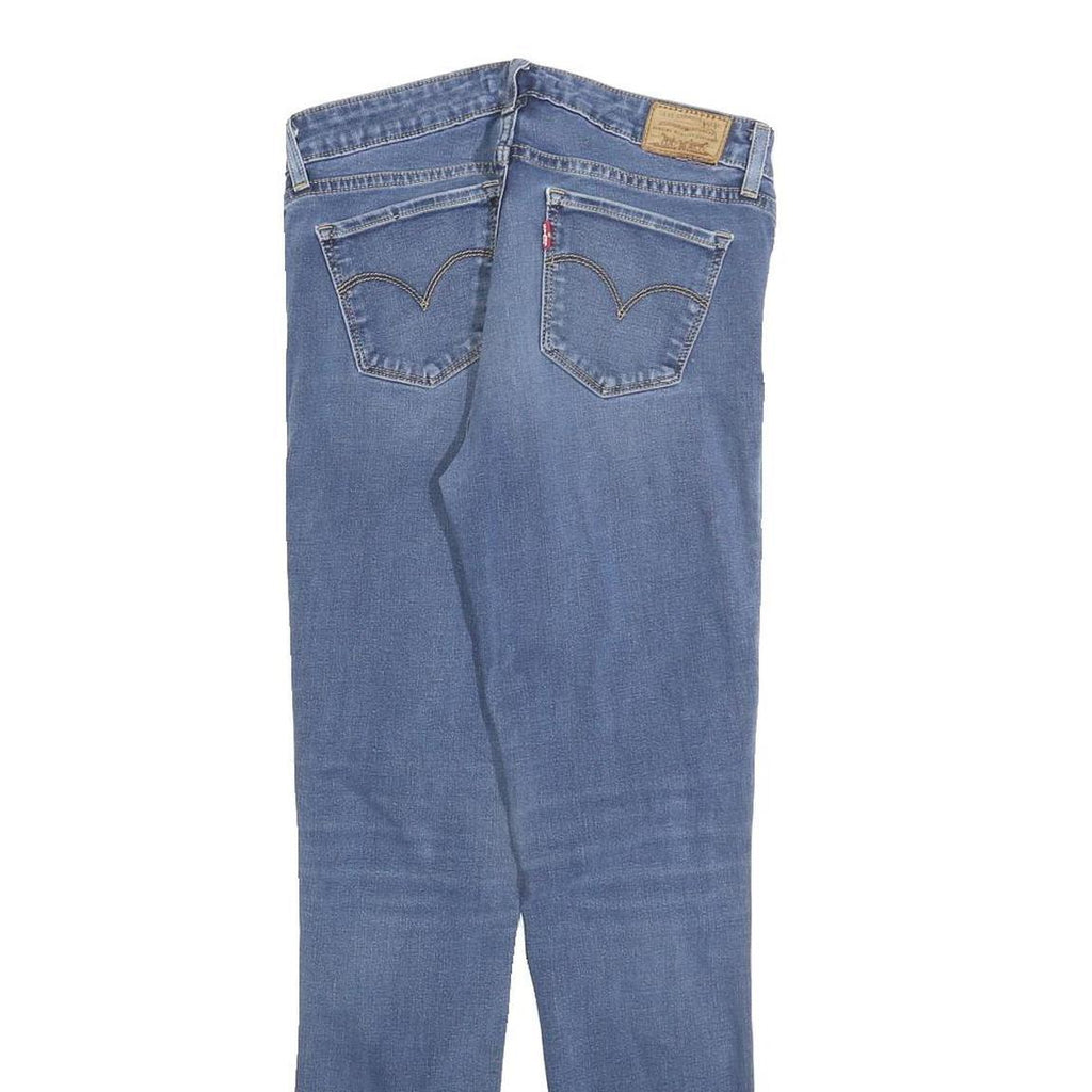 LEVI'S 711 Womens Jeans Blue Slim Skinny Denim Medium W27 L30 Classic Cotton