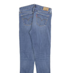 LEVI'S 711 Womens Jeans Blue Slim Skinny Denim Medium W27 L30 Classic Cotton
