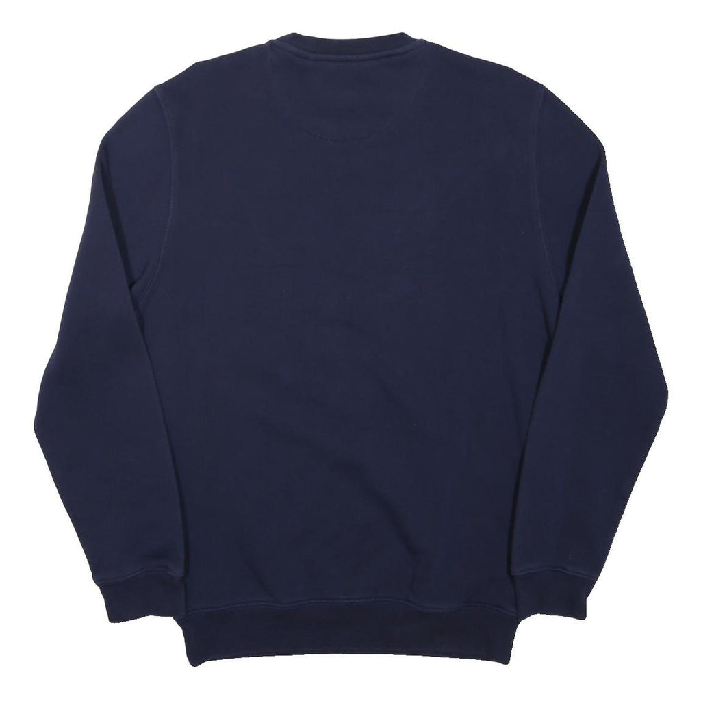 ENGELBERT STRAUSS Mens Navy Blue Sweatshirt M Crew Neck Casual Workwear