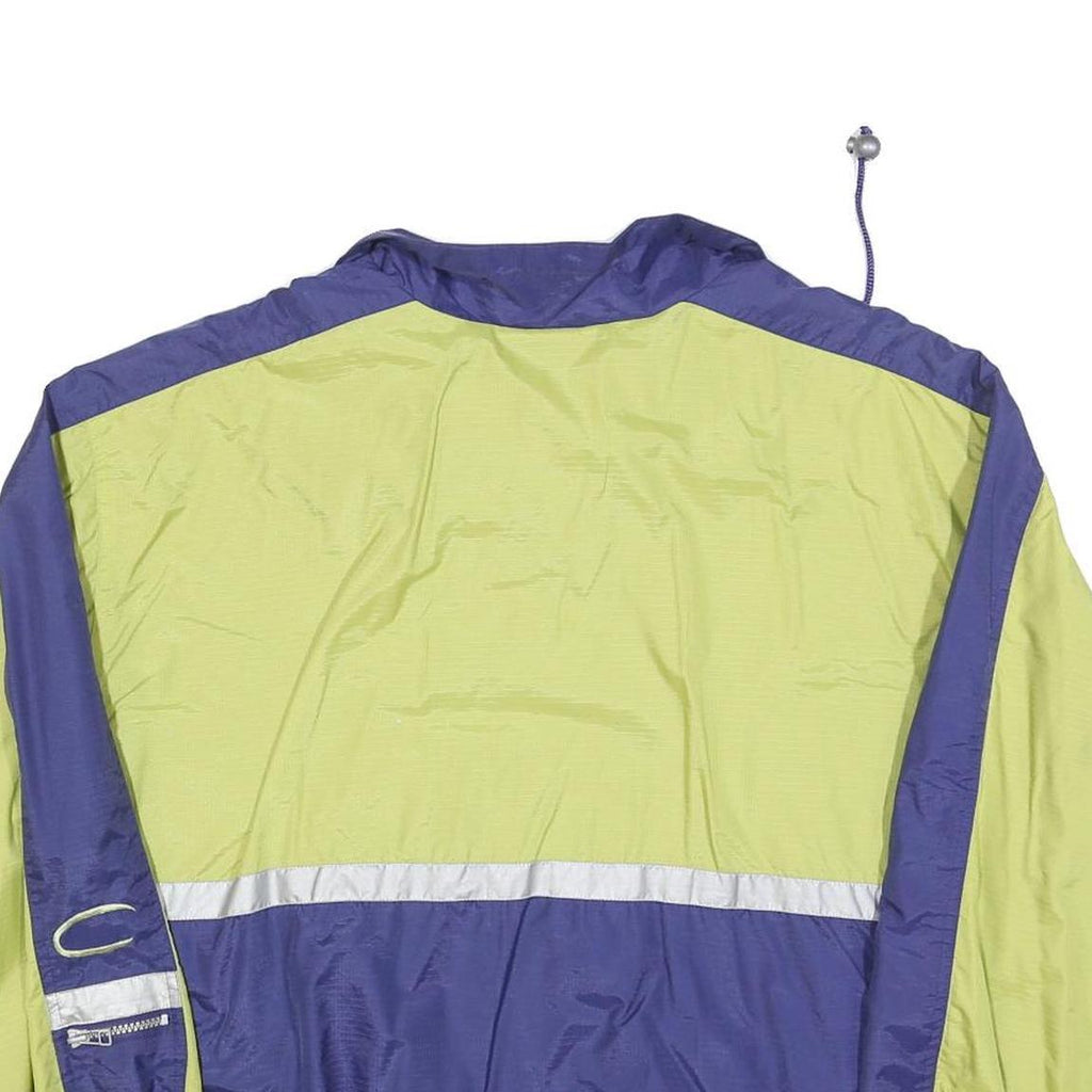 CATALINA Mens Blue & Yellow Zip Jacket XL Polyester Blend Shell Colourblock