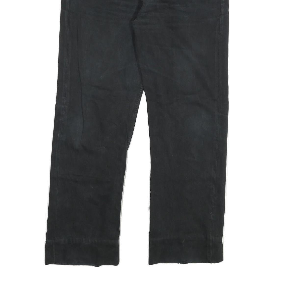 LEVI'S 501 Mens Regular Fit Blue Denim Jeans W37 L31 Button Closure Classic