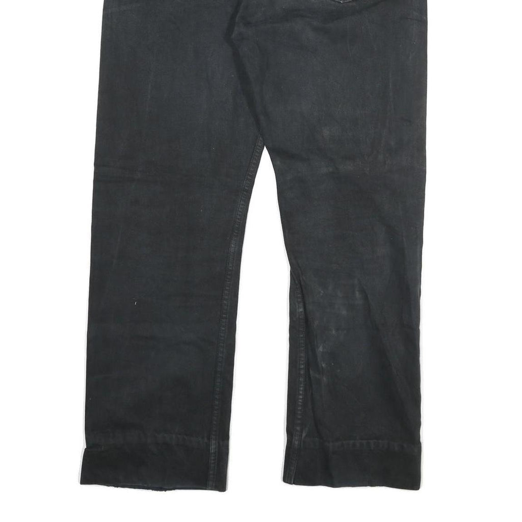 LEVI'S 501 Mens Regular Fit Blue Denim Jeans W37 L31 Button Closure Classic