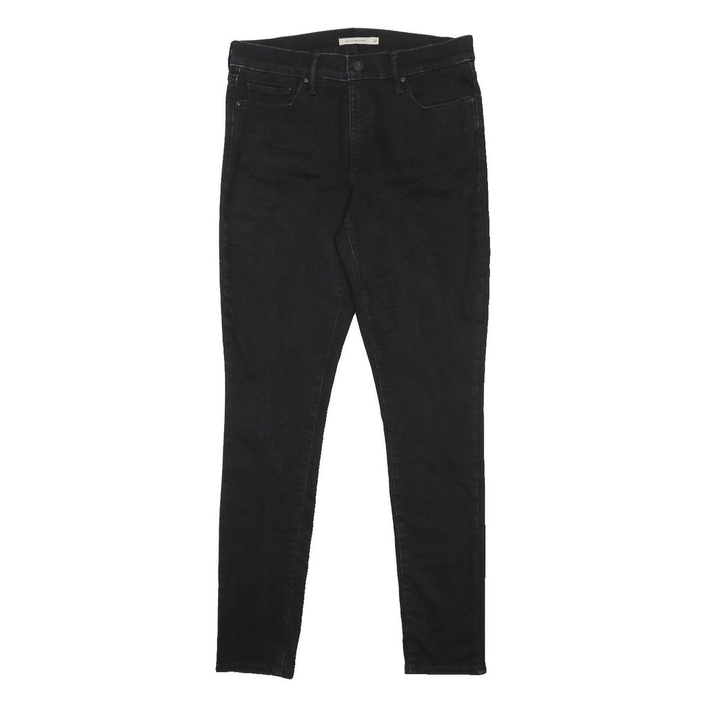 LEVI'S 311 BIG E Womens Jeans Black Slim Skinny Denim W32 L32 Cotton Blend Zip