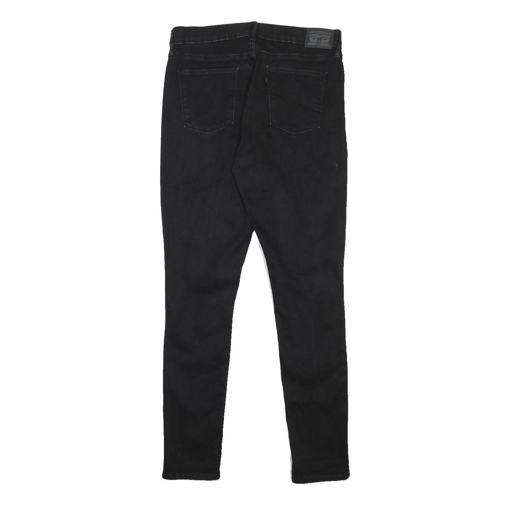 LEVI'S 311 BIG E Womens Jeans Black Slim Skinny Denim W32 L32 Cotton Blend Zip