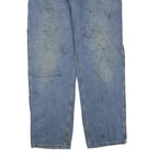 CARHARTT Mens Regular Blue Denim Jeans W38 L34 Workwear Utility Zip Fly