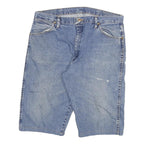 WRANGLER Mens Denim Blue Casual Shorts XL W34 Classic Cotton Blend Summer
