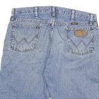 WRANGLER Mens Denim Blue Casual Shorts XL W34 Classic Cotton Blend Summer