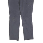 MAMMUT Womens Polyester Blend Navy Regular Fit Straight Trousers W32 L30 Outdoor