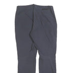 MAMMUT Womens Polyester Blend Navy Regular Fit Straight Trousers W32 L30 Outdoor