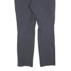 MAMMUT Womens Polyester Blend Navy Regular Fit Straight Trousers W32 L30 Outdoor