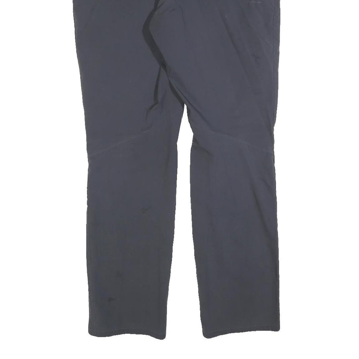 MAMMUT Womens Polyester Blend Navy Regular Fit Straight Trousers W32 L30 Outdoor
