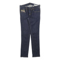 DIESEL Womens Blue Slim Skinny Denim Raw Jeans W27 L28 Classic Zip Cotton Blend